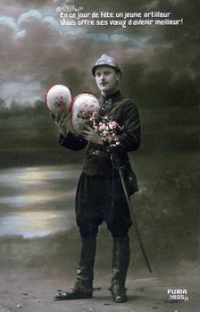 French WWI postcard, 1914-1918