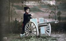 French WWI postcard, 1914-1918