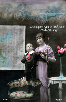 French WWI postcard, 1914-1918