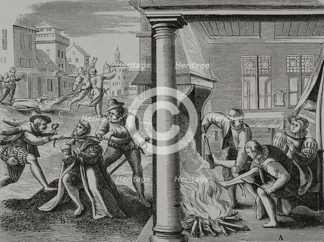 French Wars of Religion, 16th century, (1587), 1877.  Creator: Unknown.