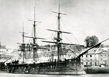 French warship, l'Ocean 1868