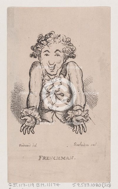Frenchman, April 1808., April 1808. Creator: Thomas Rowlandson.