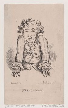 Frenchman, April 1808., April 1808. Creator: Thomas Rowlandson