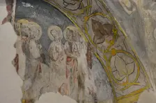 Fresco, Cristo de la Luz Shrine, Toledo, Castile-La Mancha, Spain, 2022. Creator: LTL