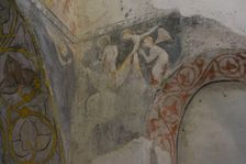 Fresco, Cristo de la Luz Shrine, Toledo, Castile-La Mancha, Spain, 2022. Creator: LTL