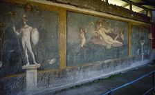 Fresco depicting Mars and Venus, Pompeii, Italy, 1st century AD, (2002). Creator: LTL