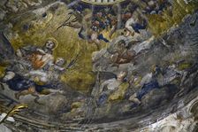Fresco detail, Basilica of Our Lady of the Pillar, Zaragoza, Spain, 2007. Artist: Samuel Magal