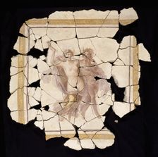 Fresco Fragment, 1st century A.D.. Creator: Unknown