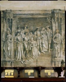 Fresco, St Mary's Chapel, Eton College, Berkshire, 1983. Creator: Royal Commission on the Historical Monuments of England