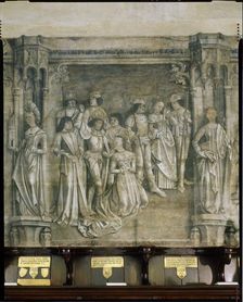 Fresco, St Mary's Chapel, Eton College, Berkshire, 1983. Creator: Royal Commission on the Historical Monuments of England