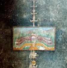 Fresco, Villa Vettii, Pompeii. c62-79 AD Creator: Unknown