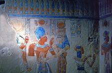 Frescoes from the tomb of Amon Her Kopechef, son of Ramses III