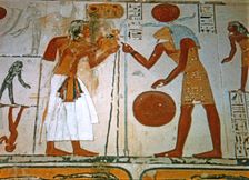 Frescoes from the tomb of Ramses IX