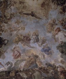 Frescoes in the vault of the Cason del Buen Retiro, by Luca Giordano
