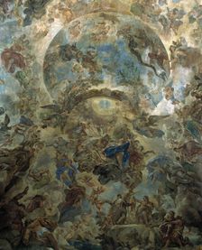 Frescoes in the vault of the Cason del Buen Retiro, by Luca Giordano