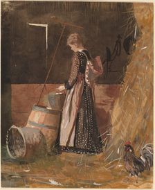 Fresh Eggs, 1874. Creator: Winslow Homer