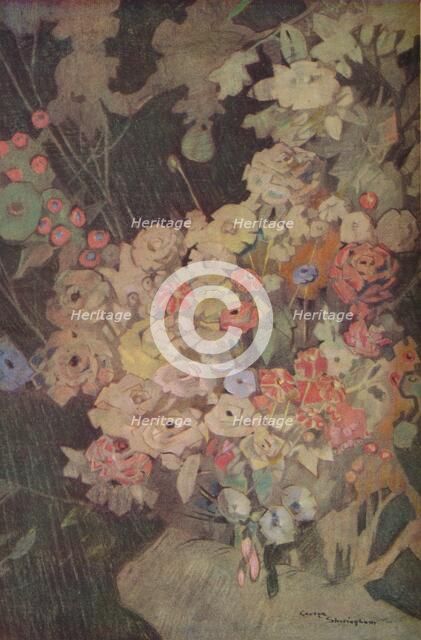 'Fresh from the Florist', c20th century. Artist: George Sheringham.