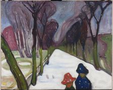 Fresh Snow in the Avenue, 1906