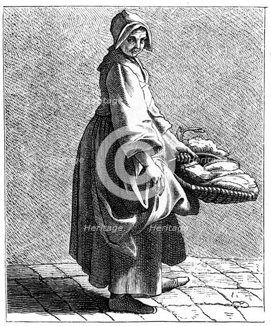 Fresh Salad!, 1737-1742.Artist: Bouchardon