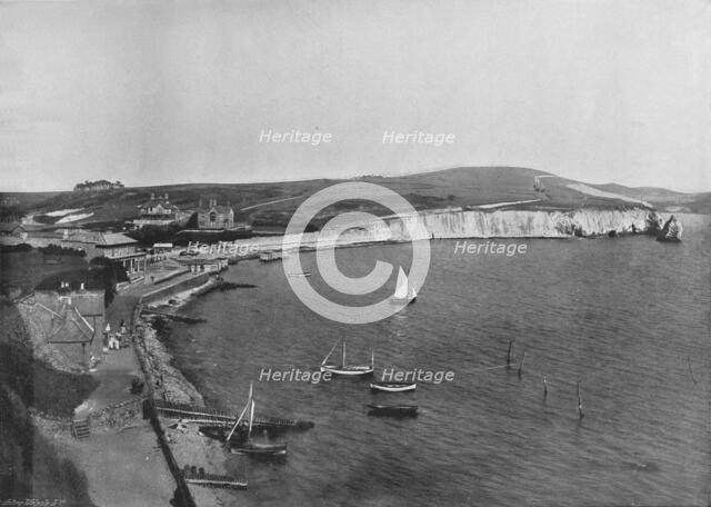 'Freshwater Bay - The Town and the Bay', 1895. Artist: Unknown.