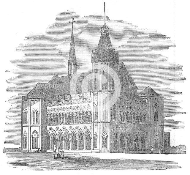 Frere Hall, Kurrachee, 1871. Creator: Unknown.