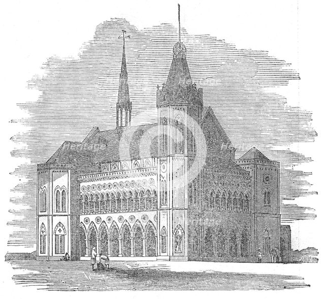 Frere Hall, Kurrachee, 1871. Creator: Unknown.
