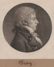 Frey, 1805. Creator: Charles Balthazar Julien Févret de Saint-Mémin