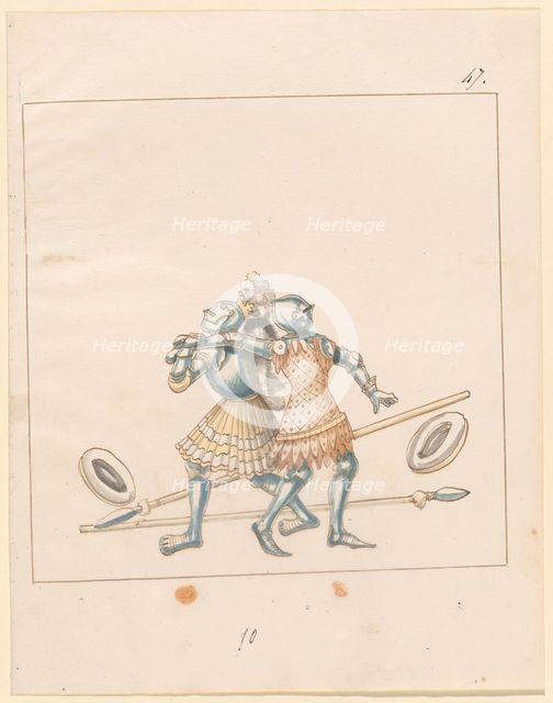 Freydal, The Book of Jousts and Tournament of Emperor Maximilian I: Combats...Plate 152, c1515. Creator: Unknown.