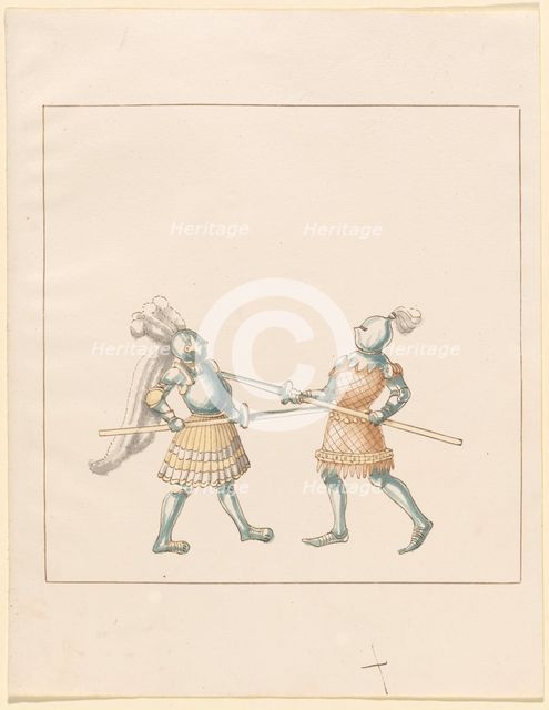Freydal, The Book of Jousts and Tournament of Emperor Maximilian I: Combats...Plate 148, c1515. Creator: Unknown.