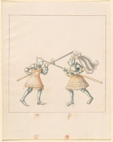 Freydal, The Book of Jousts and Tournament of Emperor Maximilian I: Combats...Plate 149, c1515. Creator: Unknown