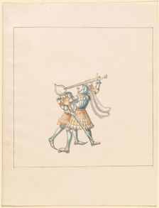 Freydal, The Book of Jousts and Tournament of Emperor Maximilian I: Combats...Plate 160, c1515. Creator: Unknown