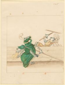 Freydal, The Book of Jousts and Tournament of Emperor Maximilian I: Combats...Plate 113, c1515. Creator: Unknown