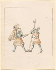 Freydal, The Book of Jousts and Tournament of Emperor Maximilian I: Combats...Plate 144, c515. Creator: Unknown