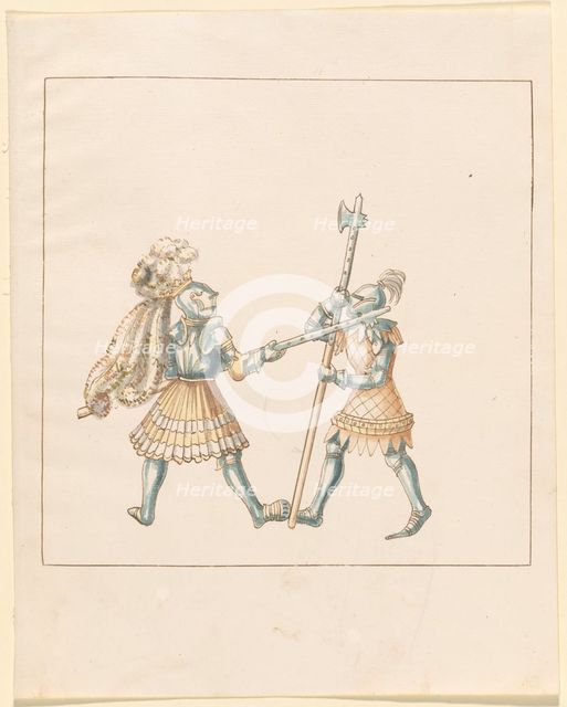 Freydal, The Book of Jousts and Tournament of Emperor Maximilian I: Combats...Plate 144, c515. Creator: Unknown.