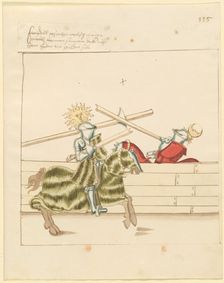 Freydal, The Book of Jousts and Tournament of Emperor Maximilian I: Combats...Plate 103, c. 1515. Creator: Unknown