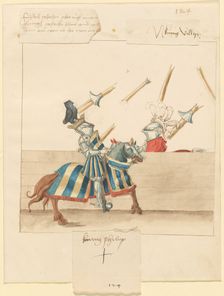 Freydal, The Book of Jousts and Tournament of Emperor Maximilian I: Combats...Kunig Philip, c1515. Creator: Unknown