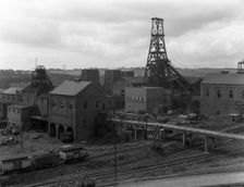 Frickley Colliery, South Elmsall, West Yorkshire, 1965. Creator: Michael Walters