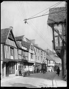 Friar Street, Worcester, Worcestershire, 1942. Creator: George Bernard Mason