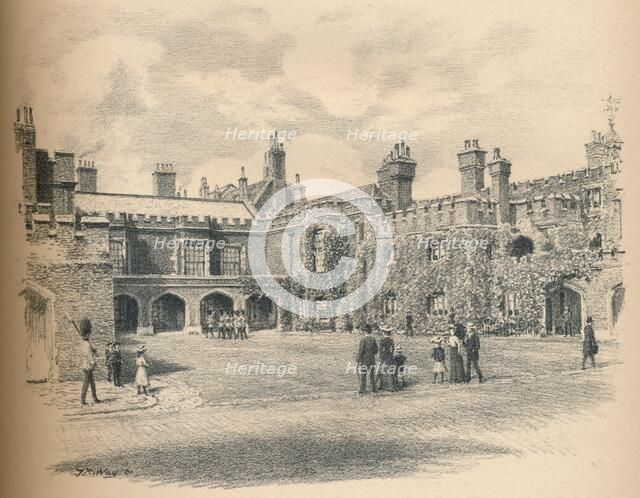'Friary Court, St James's Palace', 1902. Artist: Thomas Robert Way.