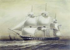 Frigate Pallada, 1847