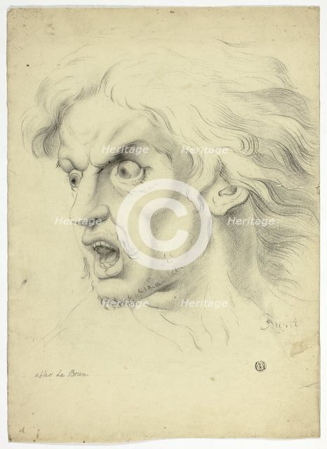 Fright, n.d. Creator: John Downman.