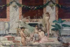 Frigidarium, 1882. Creator: Pigna, Alessandro (1862-1919)