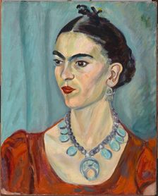 Frida Kahlo, 1933. Creator: Magda Pach