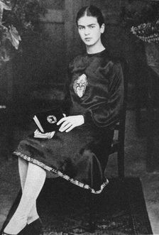 Frida Kahlo as a student, 1926. Creator: Kahlo, Guillermo (1871-1941)