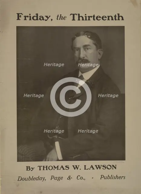 Friday, the thirteenth, c1895 - 1911. Creator: Unknown.