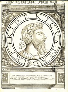 Fridericus I (1122 - 1190), 1559