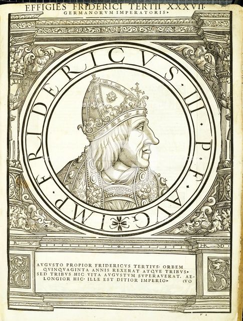 Fridericus III (1415 - 1493), 1559.