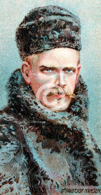 Fridtjof Nansen (1861-1930), Norwegian Arctic explorer, scientist and diplomat, 1915. Artist: Unknown