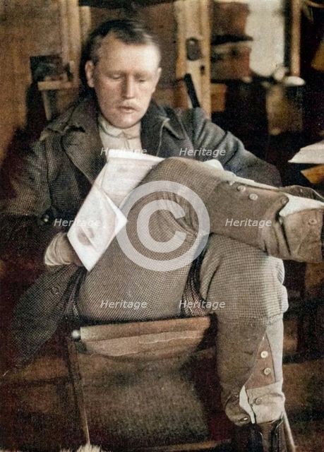 'Fridtjof Nansen after his wash and brush up', 1896 (1899).  Creator: Frederick George Jackson.