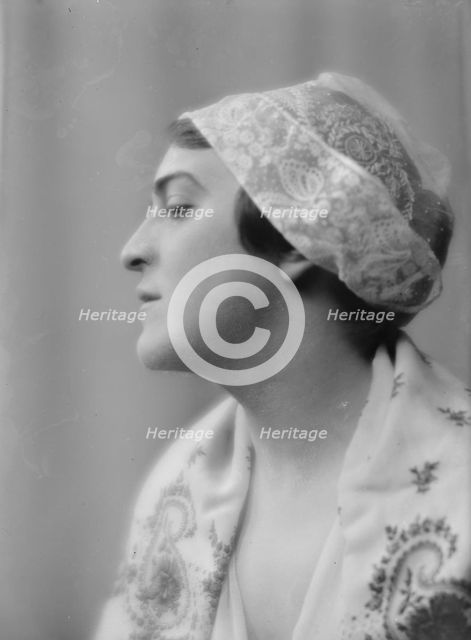 Friend of Dulcie Moore, portrait photograph, 1918 Sept. 7. Creator: Arnold Genthe.